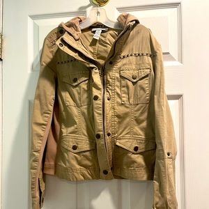 Tan, spring jacket from Style & Co